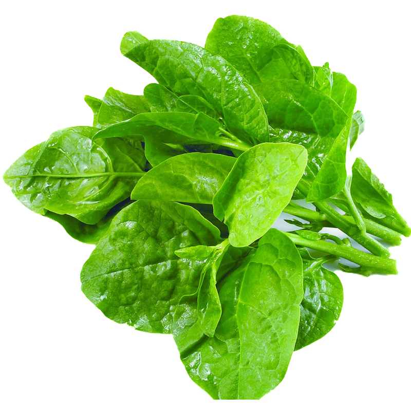 Malabar spinach with garlic