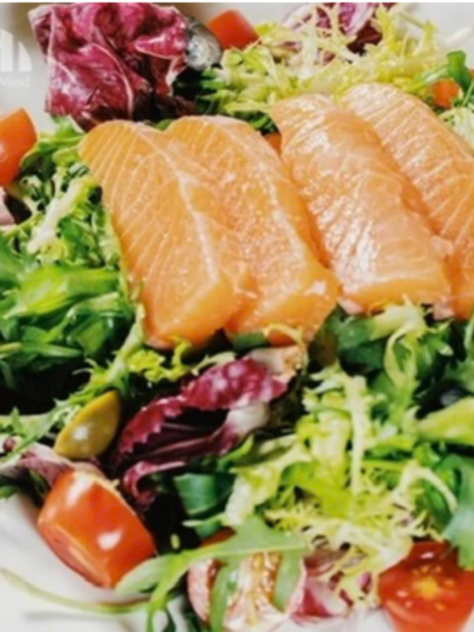 Salmon salad